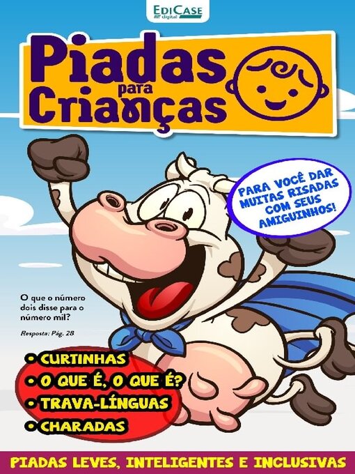 Title details for Piadas para Crianças by EDICASE GESTAO DE NEGOCIOS EIRELI - Available